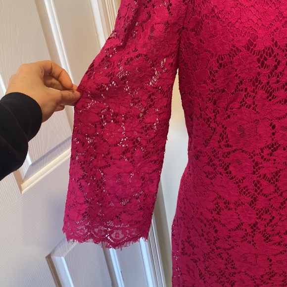 Dolce & Gabbana Fuschia Pink Lace Dress - Picture 3 of 16